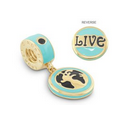 Lauren G. Adams Gabriella Baby Blue Live Round Charm W/ Bead